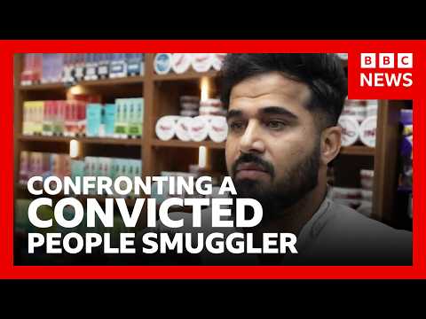 People smuggler convicted in France found by BBC living in UK and seeking asylum | BBC News