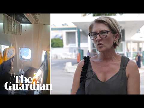Woman speaks out on husband being pulled from Ryanair plane