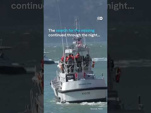 Boat capsizes near Alcatraz island, leaving 1 dead and 3 missing | DW News