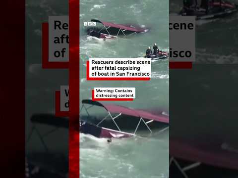 One dead and three missing after boat sinks near Alcatraz. #BBCNews