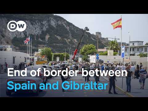 Gibraltar scraps border checks with Spain | DW News