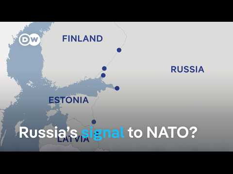 Russia closes border rail crossings amid Baltic tensions | DW News