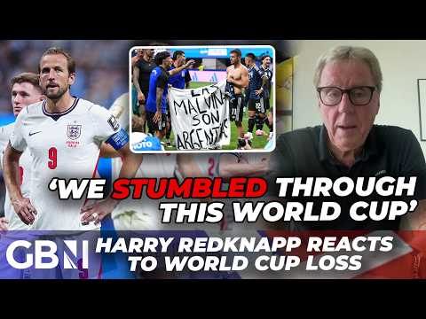 Harry Redknapp condemns England’s ‘LETDOWN’ World Cup semi-final performance against Argentina