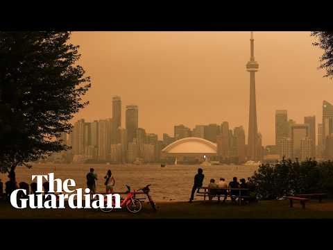 Wildfire smoke engulfs Toronto as unhealthy air reaches New York