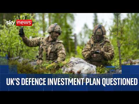 Ministry of Defence questioned on Defence Investment Plan