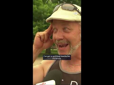 Train crew in Canada surrounded by wildfires | DW News