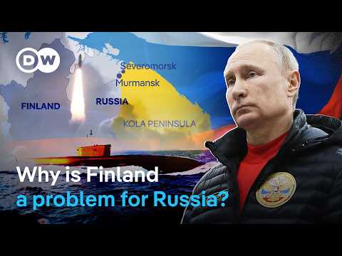 Can Finland cut off Russia’s nuclear bastion? | DW News