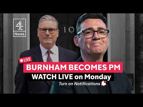 WATCH LIVE: Andy Burnham becomes Britain’s latest Prime Minister