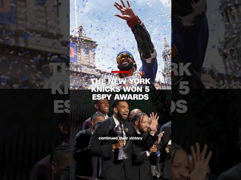 The New York Knicks won 5 ESPY awards