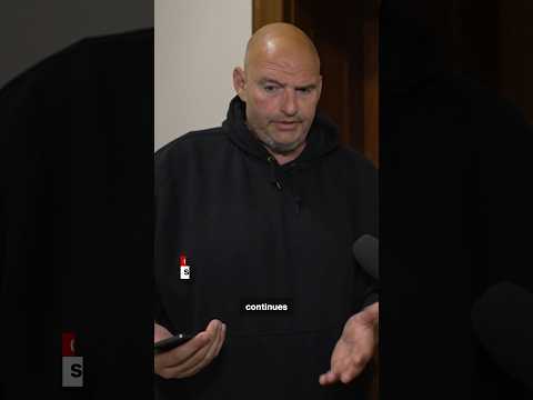 Fetterman warns he could leave Democratic Party over Israel