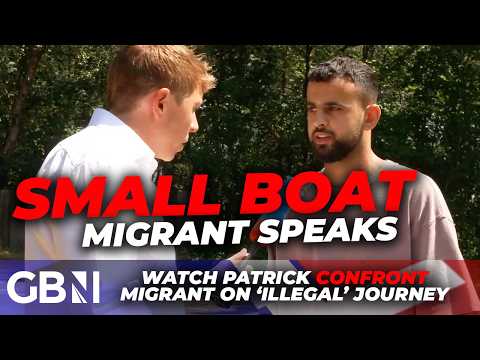 WATCH: Patrick Christys meets Afghan small boat migrant who DEFENDS UK journey: ‘Happy to be here!’