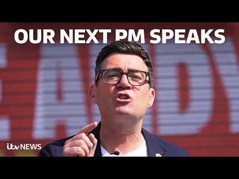 LIVE: Andy Burnham speech as he is confirmed as Labour leader