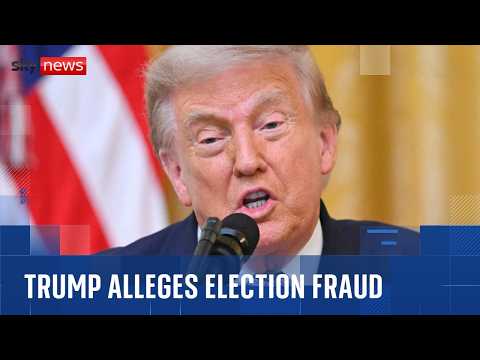 Trump alleges Chinese election interference in address to nation