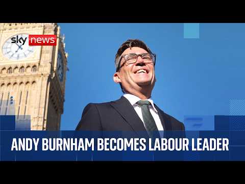 Andy Burnham becomes Labour leader | Sky News special programme