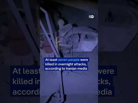 US strikes Iran bridges and collapses a tower at a key port | DW News