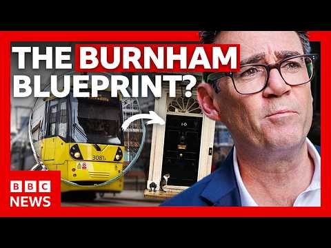 What Burnham’s Manchester tells us about the future PM | BBC News