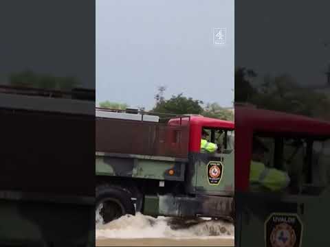 Two killed as vehicles swept away during floods in Texas