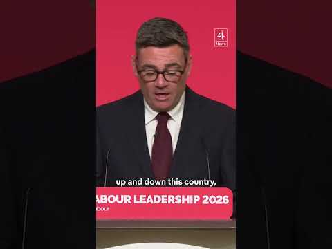 Andy Burnham’s first speech as Leader of the Labour Party