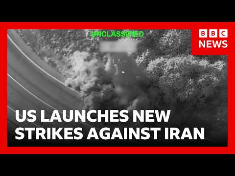 US launches new strikes as Iran says civilian infrastructure hit | BBC News