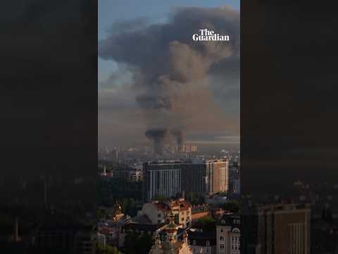 Massive Russian attack strikes Kyiv
