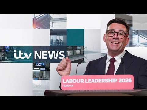 Watch ITV Evening News LIVE: As Andy Burnham prepares to become prime minister