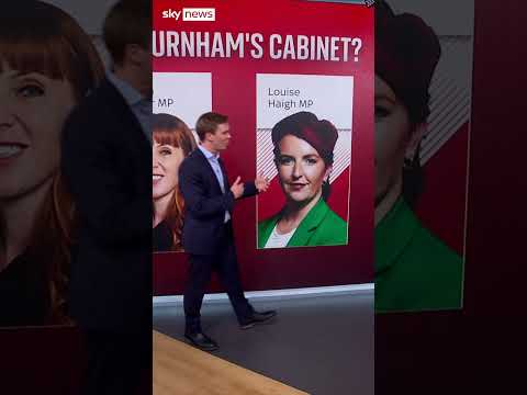 Who are the frontrunners for Burnham’s cabinet?