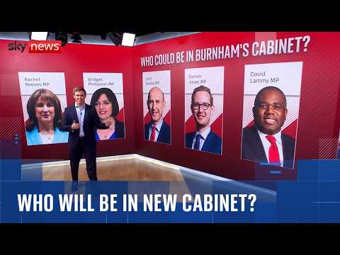 Who could be given a job – and who could be out of a job – in Burnham’s new Cabinet?