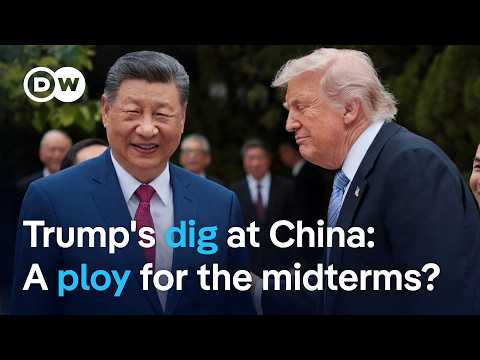 Why Trump’s allegations of Chinese election meddling could be a ploy to sway the midterms | DW News