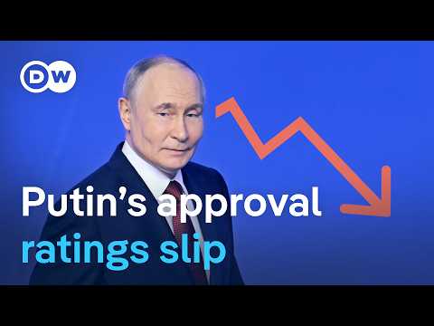 Why even the Kremlin’s own pollster can’t hide Putin’s crashing approval ratings | DW News