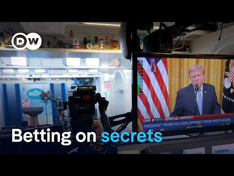 Trump’s teleprompter operator makes bank on insider trading | DW News