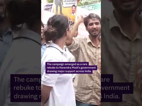 Indian activist on hunger strike for 20 days taken to hospital