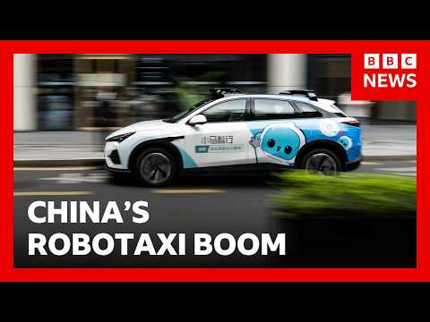 Can China repeat its EV success with robotaxis? | BBC News