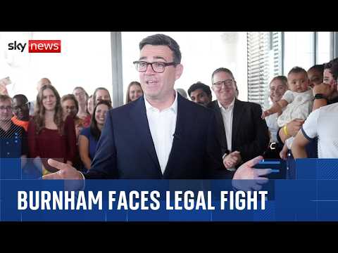 Johnson wishes Burnham well as Thames Water lenders plot legal fight