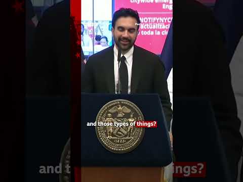 NY Mayor Mamdani on the rumoured Taylor Swift wedding in New York. #TaylorSwift #NewYork #BBCNews