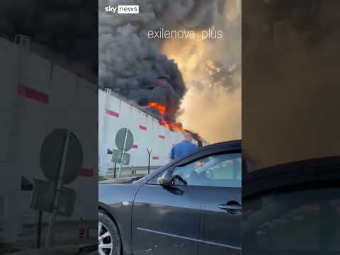 Russia retail warehouses hit by Ukrainian strikes
