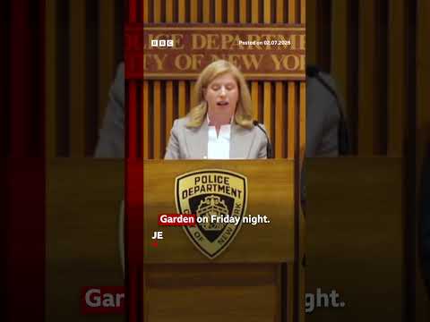 NYPD give update ahead of rumoured Taylor Swift wedding. #TaylorSwift #BBCNews
