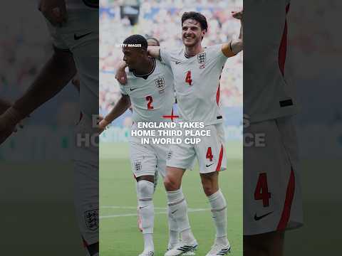 England takes home third place in World Cup