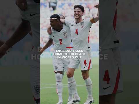 England takes home third place in World Cup