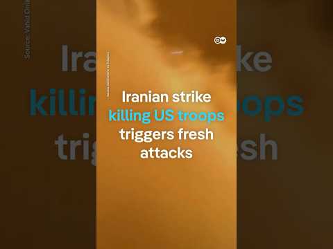US launches fresh strikes to “punish” Iran for two troops killed in Jordan | DW News