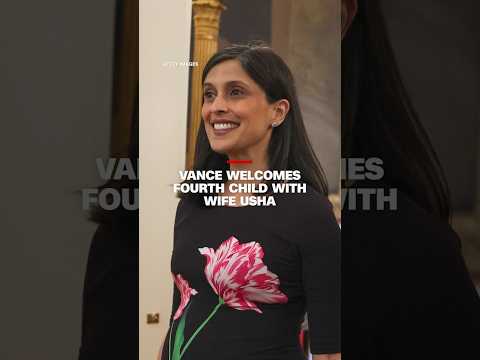 Vance welcomes fourth child with wife Usha