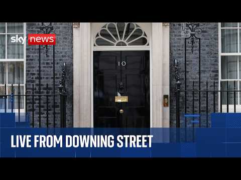 Live from Downing Street as Starmer leaves No.10