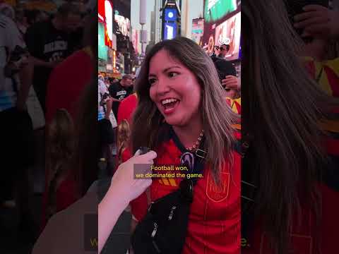 Spain fans celebrate win in NYC while Buenos Aires weeps | DW News