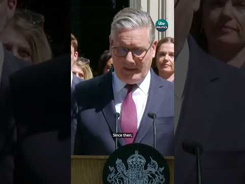 Keir Starmer delivers final speech as UK prime minister