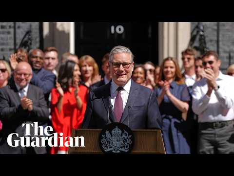 Keir Starmer makes a farewell address outside Number 10 – watch live