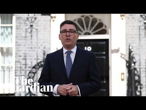 Britain’s new prime minister Andy Burnham makes address – watch live