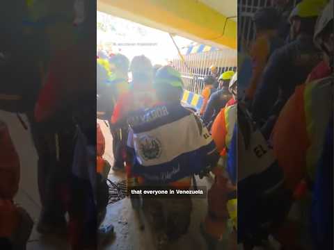 Man rescued after eight days under rubble in Venezuela