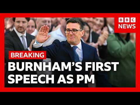 Andy Burnham’s first speech as UK prime minister in full | BBC News