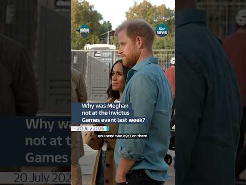 Why did Meghan pull out of public engagements last week?