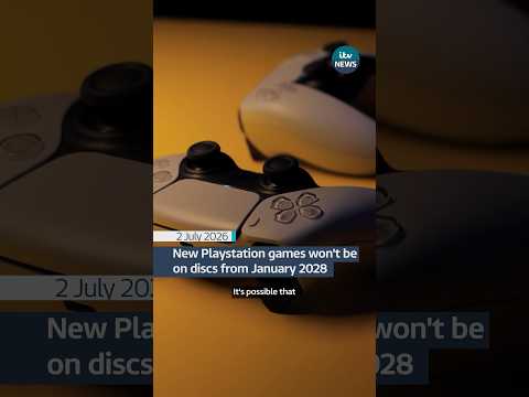 New Playstation games won’t be on discs from January 2028