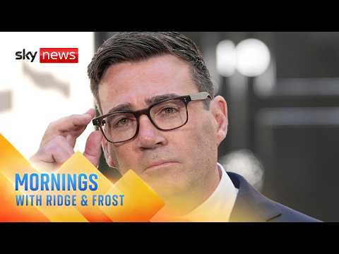 Burnham to host first cabinet | Mornings with Ridge and Frost